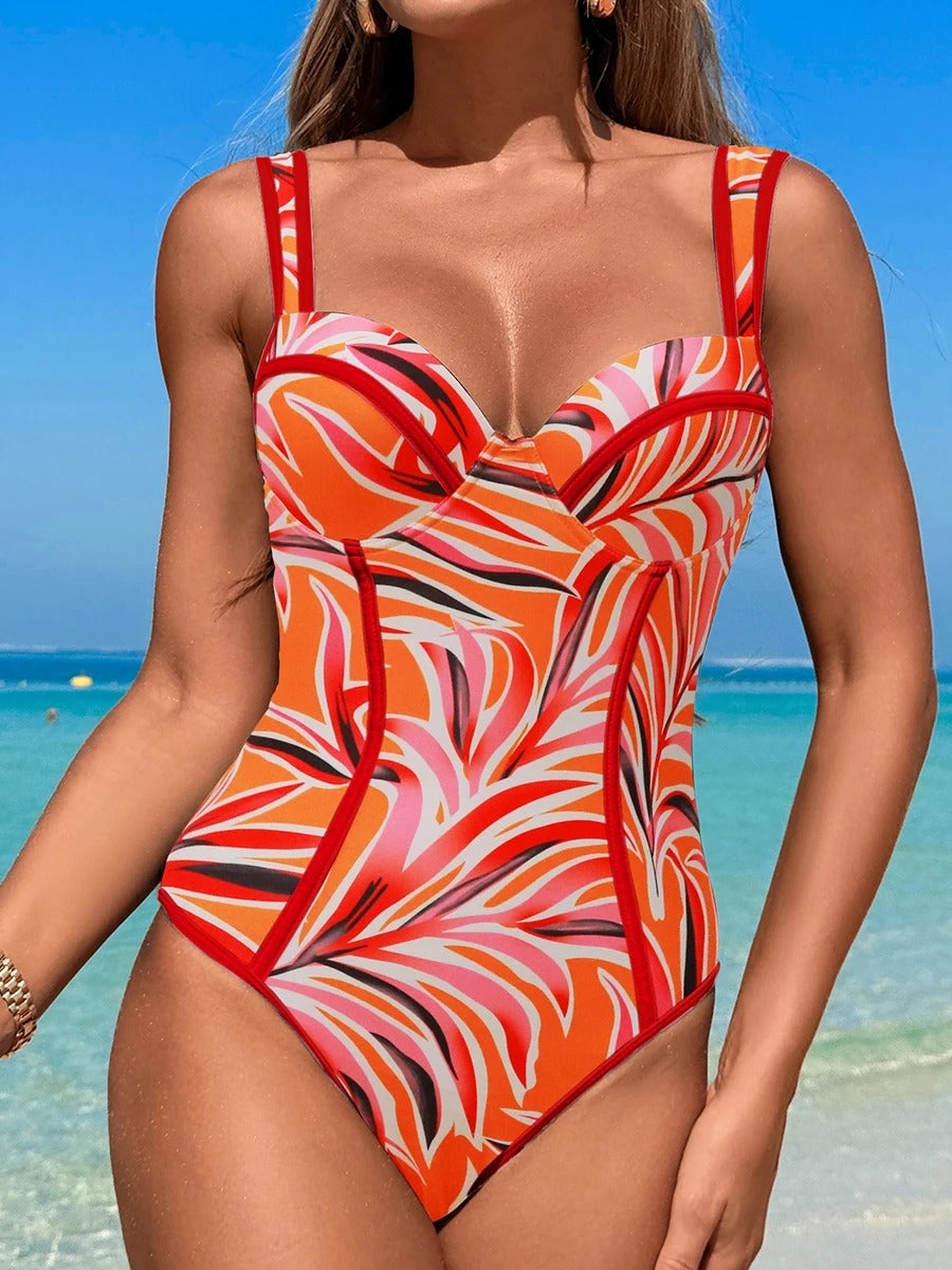 Bellanix - Costume intero con scollo a balconcino