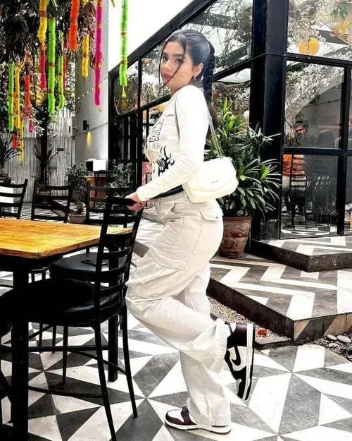 Pantaloni Cargo Regolabili