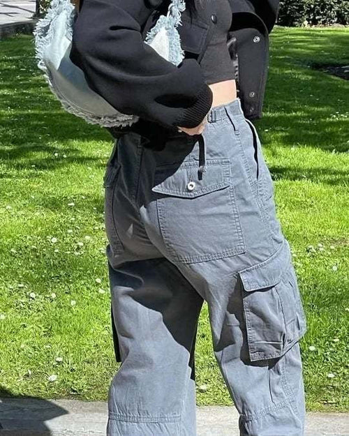 Pantaloni Cargo Regolabili