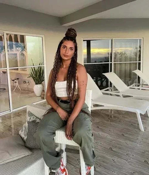 Pantaloni Cargo Regolabili
